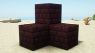 Nether bricks can be unique building blocks for castles (Image via Sportskeeda Gaming || Mojang Studios)